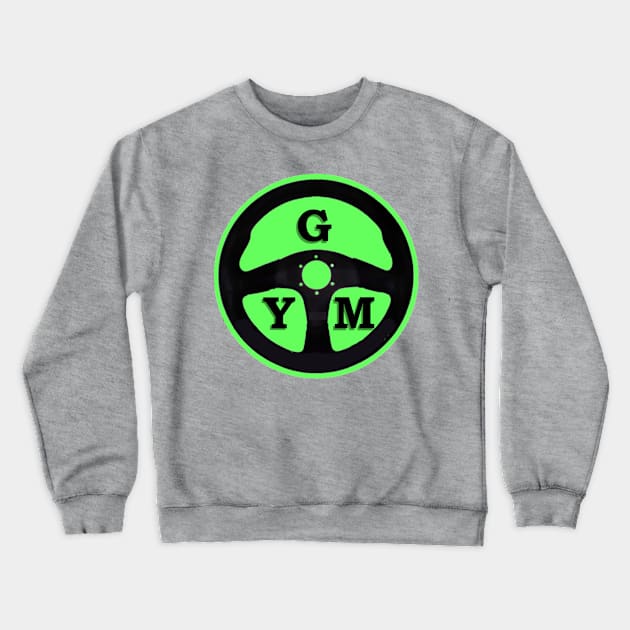 GYM Crewneck Sweatshirt by SunkenMineRailroad